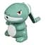 Чинка механічна для олівців Dino, KIDS Line, ZB.5507 - мініатюра 1