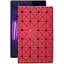 Чехол StatusCASE из экокожи для планшета Lenovo M10 Plus TB-X606F Красный ромб - миниатюра 1