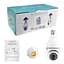 Панорамна IP WiFi камера відеоспостереження Kerui лампочка CAMERA CAM L1 E27 WIFI IP 360/90 біла - мініатюра 7
