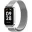 Ремінець DK CDK Metal Milanese Loop Magnetic для Xiaomi Mi Band 8 Active (016244) (silver) - мініатюра 1