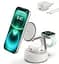 Зарядний пристрій бездротовий Belkin UltraCharge Pro 3-in-1 Magnetic Charging Dock 25Вт, Sand - мініатюра 1