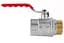 Кран кульовий Thermo Alliance Standart 1 1/2" ВЗ прямий, нікель, PN40, важіль SD605NW40PN40 - мініатюра 2