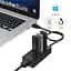 USB-хаб ORICO USB 3.0 3 порти + RJ45 (HR01-U3-V1-BK-BP) - мініатюра 5
