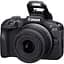 Бездзеркальний фотоапарат Canon EOS R100 Kit RF-S 18-45mm F/4.5-6.3 IS STM (6052C034) UA [92193] - мініатюра 2