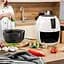 Аерогриль аерофритюрниця TEESA DIGITAL AIR FRYER 3,2L WHITE - мініатюра 6