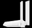 Бездротовий маршрутизатор Huawei AX2 Dual-Core (WS7001 V2) MESH 1500Mbps Gigabit Router white (6931199) - мініатюра 5
