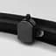 Душова кабіна Am.Pm Gem 1/4 Round 90x90 см без піддону black W90UG-401-090BT, Чорний, прозорий, чорний - мініатюра 7