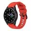 Ремешок для Samsung Galaxy Watch 4 Classic 42mm - красный ширина крепления 20мм силикон Watchbands RiccoOne (W29-1WB62202667) - миниатюра 2