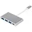 Концентратор Type-C 3.1 to 3xUSB 3.0 + Type-C 10 cm Atcom (12808) - мініатюра 1