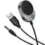 Bluetooth аудіо ресивер Hoco E150 Path (AUX 3.5mm+USB-A) Metal gray - мініатюра 3