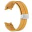 Ремешок для Samsung Galaxy Watch 5 44mm - желто-горчичный ширина крепления 20мм силикон Watchbands Cls (W15-6WB62143697) - миниатюра 2
