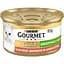 Упаковка вологого корму для котів Gourmet Gold Шматочки в паштеті з качкою, морквою та шпинатом 2.04 кг (85 г x 24 шт.) - мініатюра 2