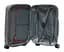 Валіза маленька S поліпропілен Milano bag 0306 56×35×24см 33л Срібна - мініатюра 4