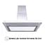 Витяжка декоративна Т-подібна Perfelli TS 9635 I/WH 1000 LED - мініатюра 3