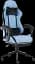 Геймерське крісло GT Racer чорне зі світло-синім (X-2324 Fabric Light Blue/Black Suede) - мініатюра 2