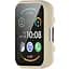 Чехол-накладка DK CDK Пластик Gloss Стекло Full Cover для Oppo Watch Free (016318) (ivory) - миниатюра 1