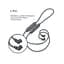 Bluetooth-адаптер KZ APTX-HD Bluetooth 5.0 cable upgrade Wire C pin сірий - мініатюра 4