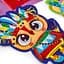 Набір для творчості Vladi Toys Foil Art Шалені індіанці VT4433-09 фольга, шпатель, стрази - мініатюра 3