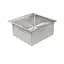 Кухонна мийка Platinum Handmade з нержавіючої сталі 3 мм квадратна 50x50x22 см (000032259) - мініатюра 3