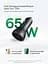 Автомобільний зарядний пристрій Baseus Golden Contactor Triple Fast Charger Car Charger 65W U+C+C CGJP010013 Dark Grey - мініатюра 7