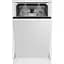 Посудомоечная машина Beko встроенная, 11 комплектов A+++, 45 см, дисплей, белый - миниатюра 1