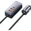 Автомобильное зарядное устройство Baseus Share Together PPS 2U+2C Gray (CCBT-A0G) [110002] - миниатюра 3