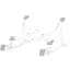 Подставка для ноутбука XO C102 White [123530] - миниатюра 1
