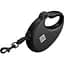Повідець-рулетка для собак Waudog R-leash з контейнером для пакетів, світловідбивна стрічка, М до 20 кг, 5 м чорний - мініатюра 5