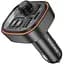 АЗУ FM модулятор Borofone BC59 Heroic 15W (2USB-A/1C) Black - миниатюра 2