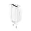 Адаптер мережевий HOCO Amazing three-port charger N15 3USB, 3.4A - мініатюра 1