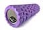 Масажний ролер EasyFit Grid Roller Mini 30 см фіолетовий - мініатюра 1