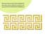 Дзеркальний декор Wall Sticker SW-00002507 акриловий самоклеючий 10 шт. золото - мініатюра 2