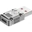 Перехідник Proove Gaming Matrix OTG USB-C to USB-A Silver (HBMA00012006) [130298] - мініатюра 1
