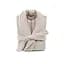 Халат unisex Lotus Home - Bold New Microcotton beige махровий XL - мініатюра 1