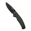 Нож складной Sencut Slashkin S20066-3 зеленый Micarta черное лезвие - миниатюра 1
