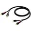 Коммутационный кабель Procab 2xRCA - 2xRCA 20 м CLA800/20 - миниатюра 1