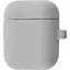 Чохол Silicone Case + Carabine для AirPods Gray [34660] - мініатюра 2