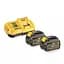 Зарядний пристрій DeWalt + 2 акумулятори DCB118T2 - мініатюра 1