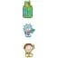 Набір бейджів на липучці Kite Rick and Morty RM24-3012 3 шт. - мініатюра 2
