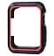Силиконовый защитный корпус Primo для Apple Watch 40 мм Black/Red - миниатюра 2