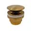 Донний клапан Paffoni click-clack honey gold brushed ZSCA050HGSP, Золотий - мініатюра 1