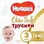 Набір підгузків-трусиків Huggies Elite Soft Pants 3 (6-11 кг), 108 шт. (2 уп. по 54 шт.) - мініатюра 1