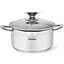 Каструля Fissman Elegance із нержавіючої сталі Ø20хØ18,5х10 см kuh0007840 - мініатюра 1