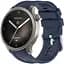Ремінець DK Silicone Sport Band Classic 22mm для Xiaomi Amazfit Balance (A2286) (dark blue) - мініатюра 3