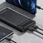 Зовнішній акумулятор Power Bank Awei P5K, 10000 мА·год, 2 USB виходи, швидка зарядка, чорний - мініатюра 4