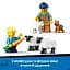 Конструктор LEGO City Червоний фермерський трактор із причепом і вівцями 116 деталей (60461) - мініатюра 14