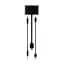Перехідник Cablexpert HDMI to HDMI/VGA+audio 3.5mm (A-HDMIM-HDMIFVGAF-01) - мініатюра 3