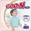 Упаковка трусиків-підгузків Goo.N Plus ХXL (13-25 кг) для дітей унісекс 56 шт. (28 шт. х 2 шт.) - мініатюра 2
