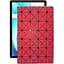 Чехол StatusCASE из экокожи для планшета Realme Pad 2021 Красный ромб - миниатюра 1