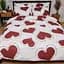 Комплект постільної білизни Moon&Star King Size 220x240 наволочки 2х40х60 Romantic Mood Бязь Gold Люкс - мініатюра 2